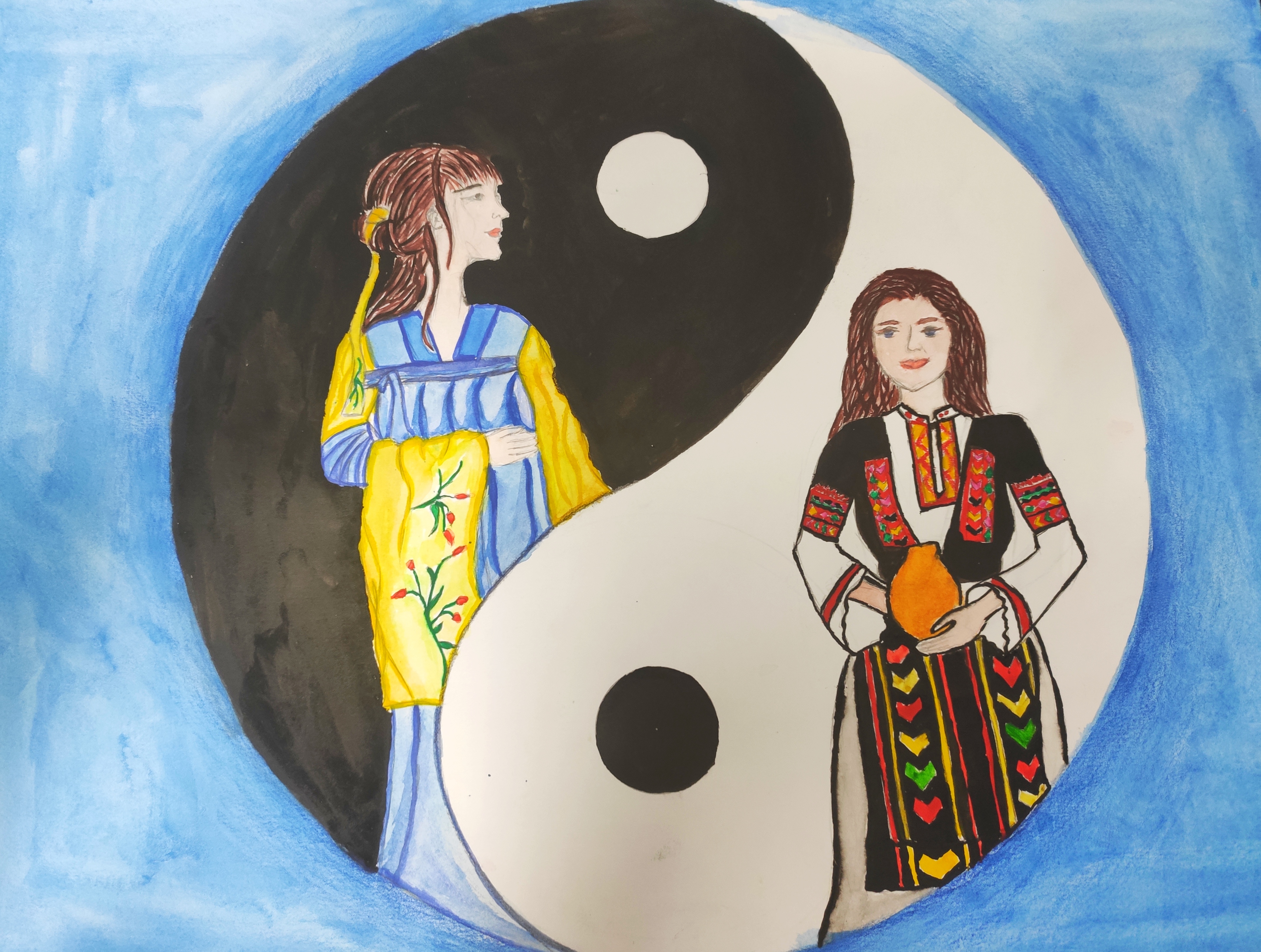 "五彩缤纷画友谊"--中国与保加利亚少年儿童绘画线上展